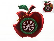 Украшение новогоднее, набор 2шт. "Яблоко" h=9см. (блистер) Monte Christmas, Серия: Новогодняя коллекция-Ретро, Материал: Полимерные материалы, Код: N9830046, Артикул: N9830046   118р
