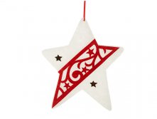 Украшение новогоднее (подвесное) "Звезда" 50*2*50см. (упаковочный пакет) Monte Christmas, Серия: Новогодняя коллекция-Морозко, Материал: Полимерные материалы, Код: N6260021, Артикул: N6260021  192р