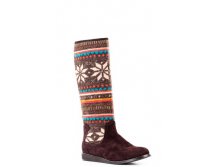 PLU_73312 - NRX - 53 (35р) сапоги жен корич велюр_трикотаж зима 107(Gerzedo) - 1590 руб.JPG