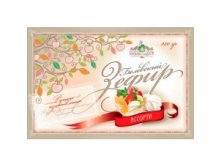 Зефир ассорти 250 г. 84 р. в коробке 18 шт.