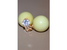 Серьги желтого цвета с цирконом 130, 490р.jpg