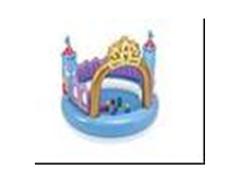 48669	Игровой центр Замок 130*91 см + 10 мячей 6,5см + единорог 3-6 лет	1298,34