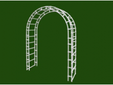 арка   "Карелия" белая