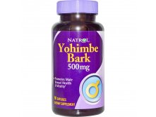 Natrol, Yohimbe Bark, 500 mg, 90 Capsules