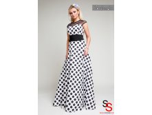 Zuhvala Платье  Инь Янь белое