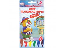 Фломастеры Jumbo Пушистики, 06цв., утолщенные, картон. уп., европодвес 55,86.jpg