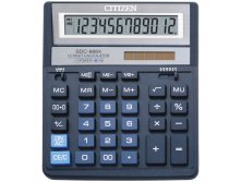 Калькулятор настольный SDC 12 разрядов, двойное питание, 205х159х27 мм, синий 741,05.jpg