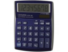 Калькулятор настольный CDC 8 разрядов, двойное питание, 109х135х25 мм, синий 564,18.jpg