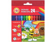 Фломастеры Пчелка Утята 24цв., трехгран., картон. уп., европодвес 147,96.jpg