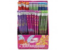 Карандаш чг Winx HB с ластиком, термопокрытие, дисплей 14,53.jpg