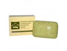 Nubian Heritage, Indian Hemp & Haitian Vetiver Soap, With Neem Oil, 5 oz (141 g)