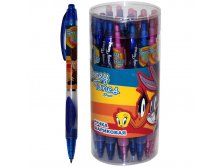 Ручка шариковая автоматическая Looney tunes синяя, 0,7мм, 7,63.jpg