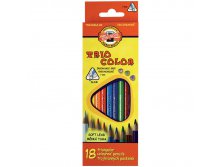 Карандаши TRIOCOLOR 18цв., трехгран., заточен., европодвес 251,40.jpg