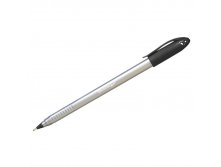 Ручка шариковая Triangle Silver, черная, 1мм, трехгранный корпус 7,92.jpg