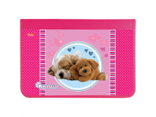 Папка для труда 1 отделение, А4, Pets dog, картон, на молнии 182,16.bmp