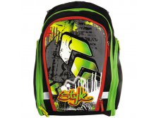Рюкзак Graffiti soft 42х31х17см, 2 отделения, 2 кармана, эргономичная спинка 1223,52.jpg