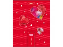 Тетрадь 48л. А5 клетка LOVE IS..., выборочный лак  16,75.jpg
