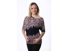 Арт. 691м розов арнамент