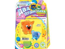 Набор для изготовления фигурок Два пушистика. Котик и мышка_134 руб.