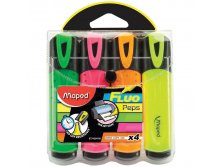 Набор текстовыделителей Fluo Peps Classic 4цв., 5мм, европодвес 145,92.jpg