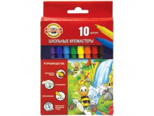 Фломастеры Пчелка  Утята  10цв., трехгран., картон. уп., европодвес 62,54.jpg