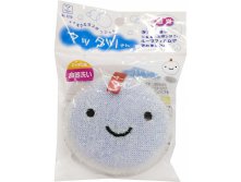 222162 KOKUBO Sponge "Маттари-сан" Сверкающая кухонная губка, круглая - 89 руб