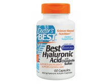 Doctor's Best, Best Hyaluronic Acid, with Chondroitin Sulfate, 60 Capsules