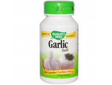 Nature's Way, Garlic Bulb, 580 mg, 100 Capsules