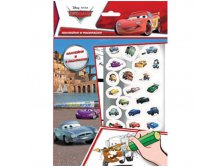 Раскраска А4 Disney Тачки &#8470;2, 4стр., с наклейками 81,65.jpg