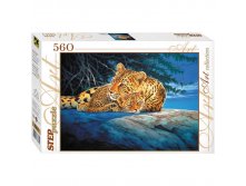 Пазлы 560 эл. Леопарды 138,45.jpg