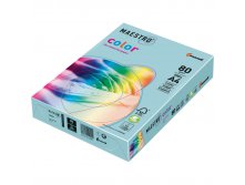Бумага Maestro Color pale А4, 80гм2, 500л. (голубой лёд) 385,51.jpg