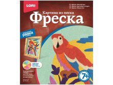 Фреска-картина из песка Попугай ара 88,85.jpg