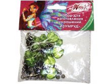 Набор для изготовления бус Winx-Изумруд, пластик, зеленый 30,15.jpg