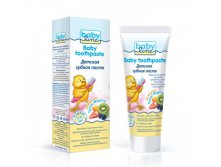 BABYLINE Детская зубная паста со вкусом ТУТТИ-ФРУТТИ от 2 до 6 лет, 75 мл - 79,61 руб