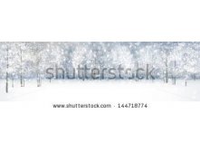 Stock-vector-vector-of-winter-landscape-snowfall-in-forest-144718774.jpg