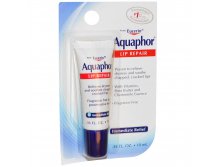 Aquaphor, Восстанавливающее средство для губ мгновенного действия без отдушек, 0,35 жидких унций (10 мл)