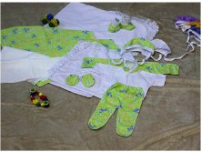 КДН0111 Компл. на выписку 11 пр.пододеяльник,уголок,2 пел.,2расп.,ПК,2 чеп.,царапки,пинетки (кулир).jpg