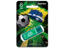 SmartBuy 8 GB Clossy series Green