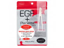 Japan Gals Маска с плацентой и EGF фактором Facial Essence Mask 7 шт - 322,40 руб