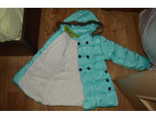 XL(рост 140-150см). Замеры: длина от плеча 58см, ПОГ 37см, рукав от подмышки 37см.