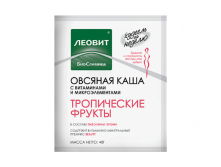 Леотон Каша овсяная Тропические фрукты 40гр 18 мес 23,7