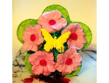 Букет (диаметр - 26 см) - 600 руб.