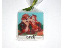 Мыло с картинкой Чип и Дейл - 140 руб.