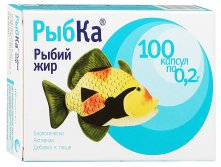 Рыбий жир РыбКа капсулы 0,2г No100 69,30руб.jpg