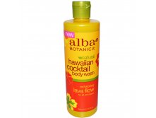Alba Botanica, Гель для душа с эффектом пилинга, Гавайский Коктейль 12 жидких унции (355 мл)