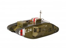 364-01 Танк Mark-V (раскраска на основе кадров кинохроники) 110 руб.