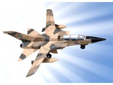 арт.189-02_Истребитель-бомбардировщик Tornado (песочный камуфляж)_80 руб.