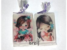 Мыло с картинкой Девочки - 140 руб.