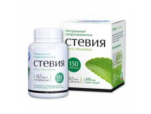 Леотон Заменитель сахара Стевия 150таб банка 24 мес