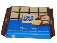  RITTER SPORT Choco Duo, 100 . 170 .